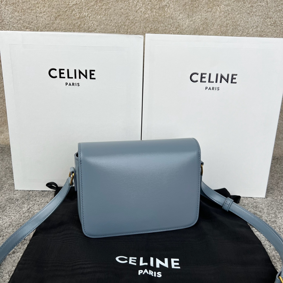 셀린느 틴 트리옹프 백 스몰 18.5146cm 188423 남회색2.jpg