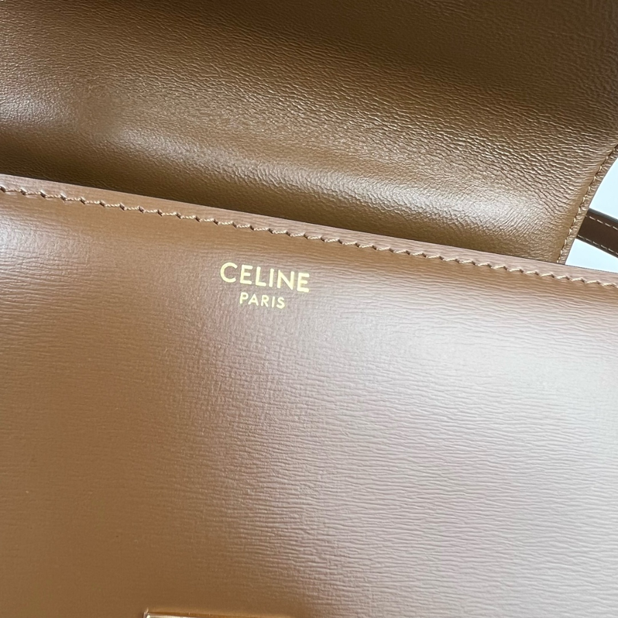 셀린느 틴 트리옹프 백 스몰 18.5146cm 188423 다크 브라운7.jpg