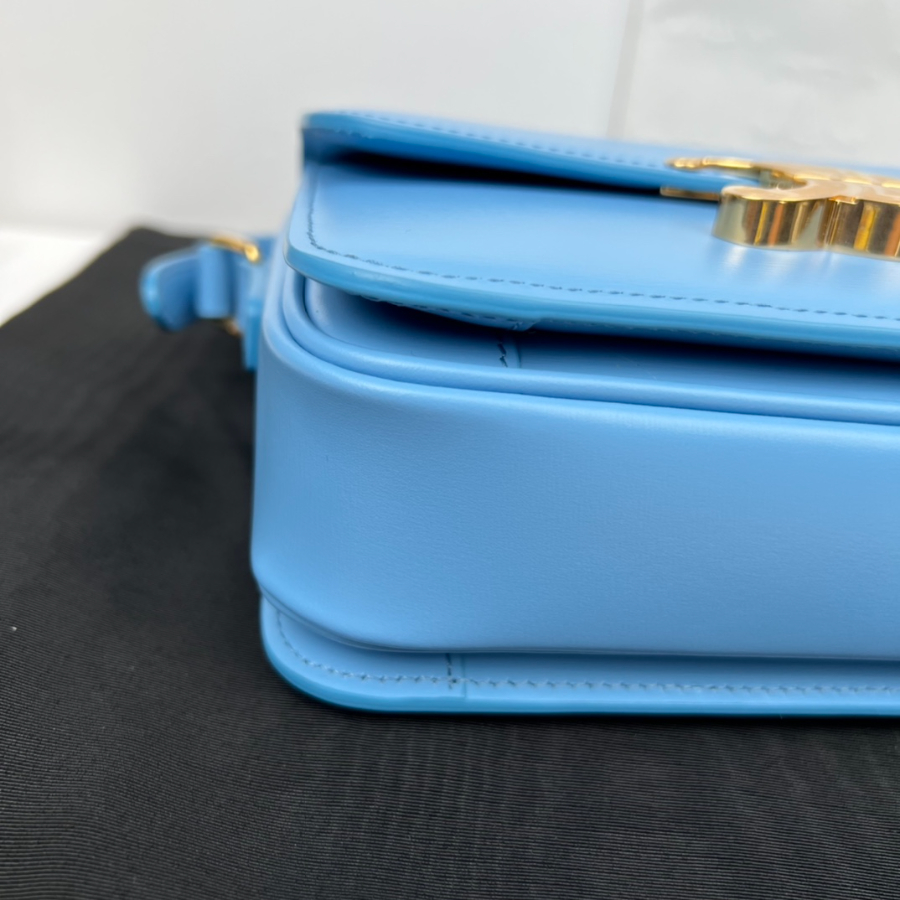 셀린느 틴 트리옹프 백 스몰 18.5146cm 188423 스카이 블루6.jpg