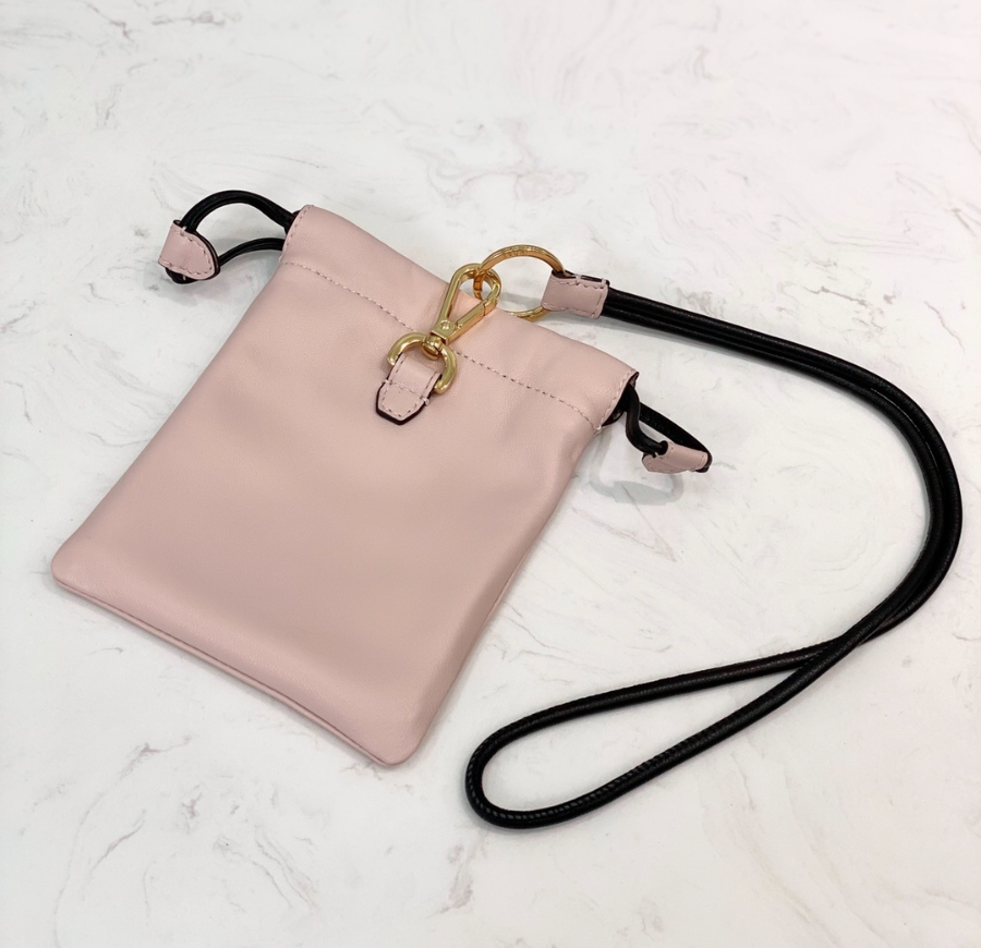 펜디 미니가죽파우치 핑크블랙3.jpg