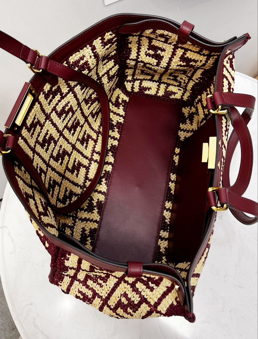 펜디피카부X토트백 다크레드베이지9.jpg