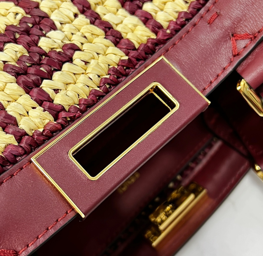 펜디피카부X토트백 다크레드베이지4.jpg