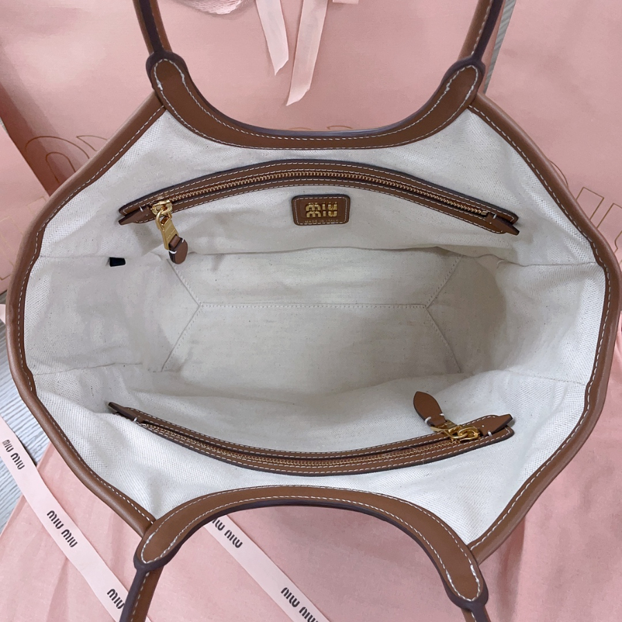 미우미우 아이비 캔버스 백 5BG281 282612.5cm5.jpg