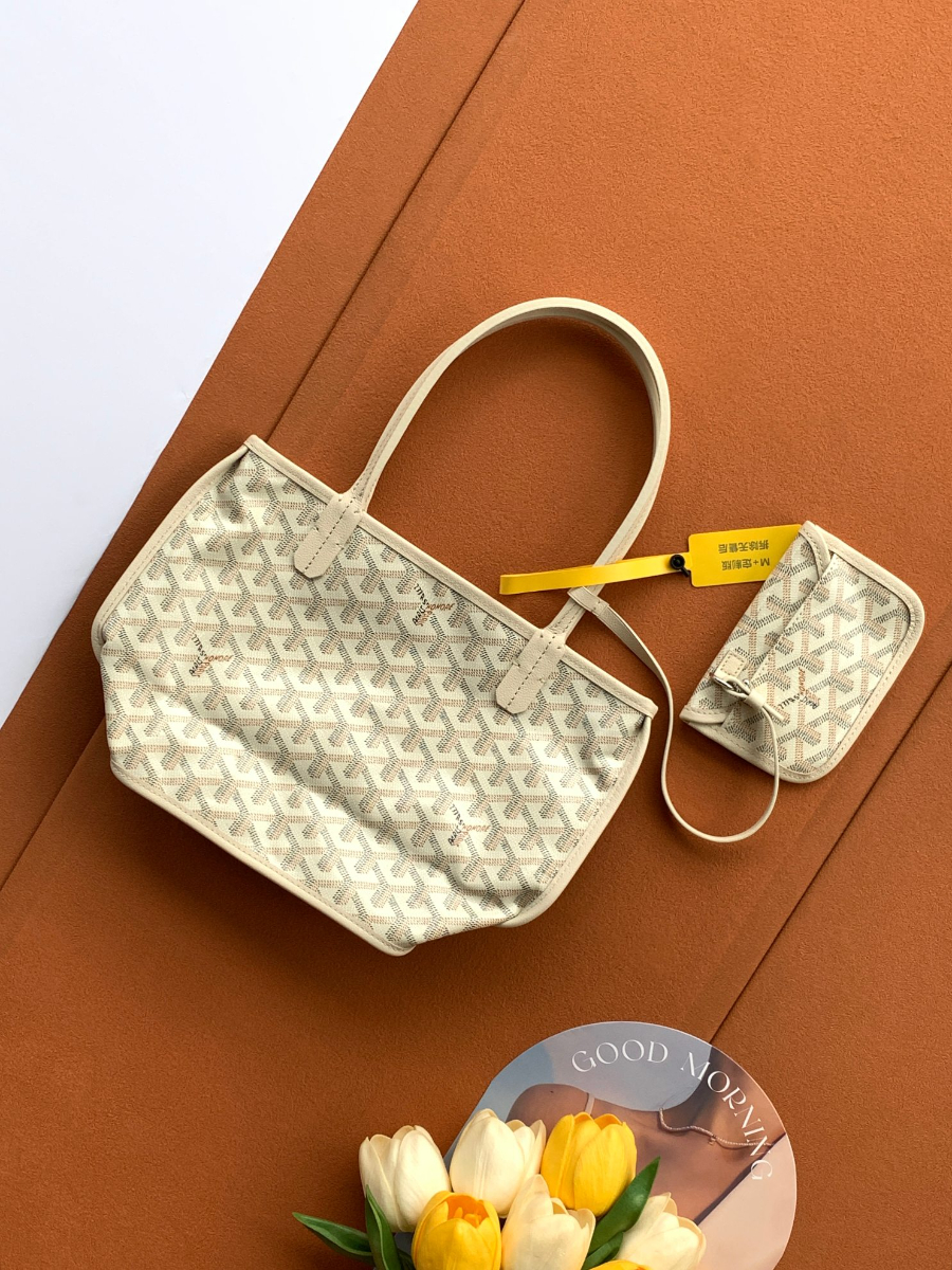 고야드 앙주 미니 토트백 201020cm 화이트 Goyard2.jpg