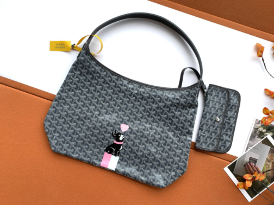 고야드 투견 강아지 호보백 그레이 271542cm 8120 Goyard1.jpg