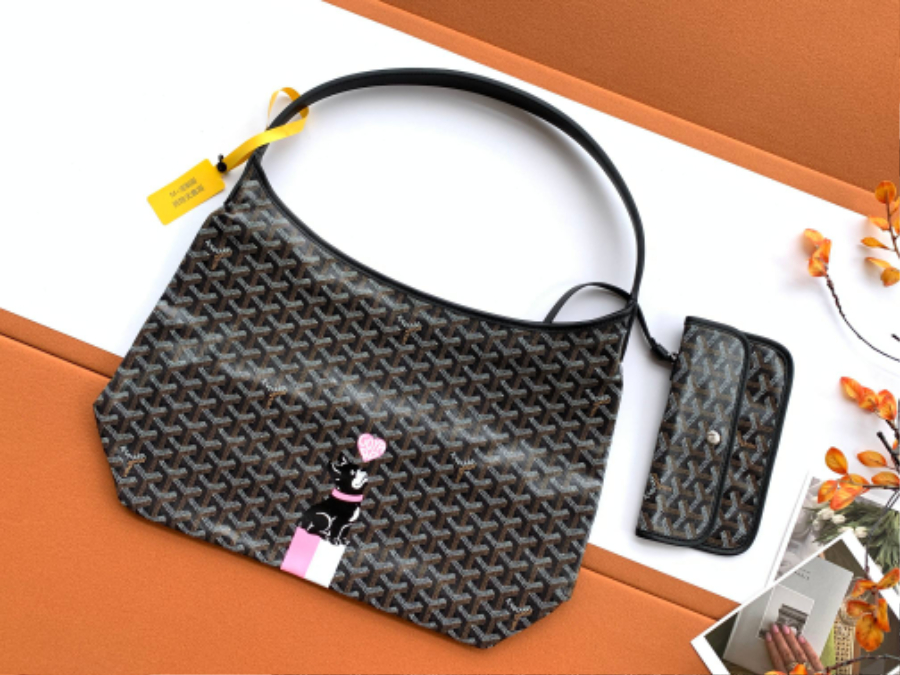 고야드 투견 강아지 호보백 블랙 271542cm 8120 Goyard1.jpg