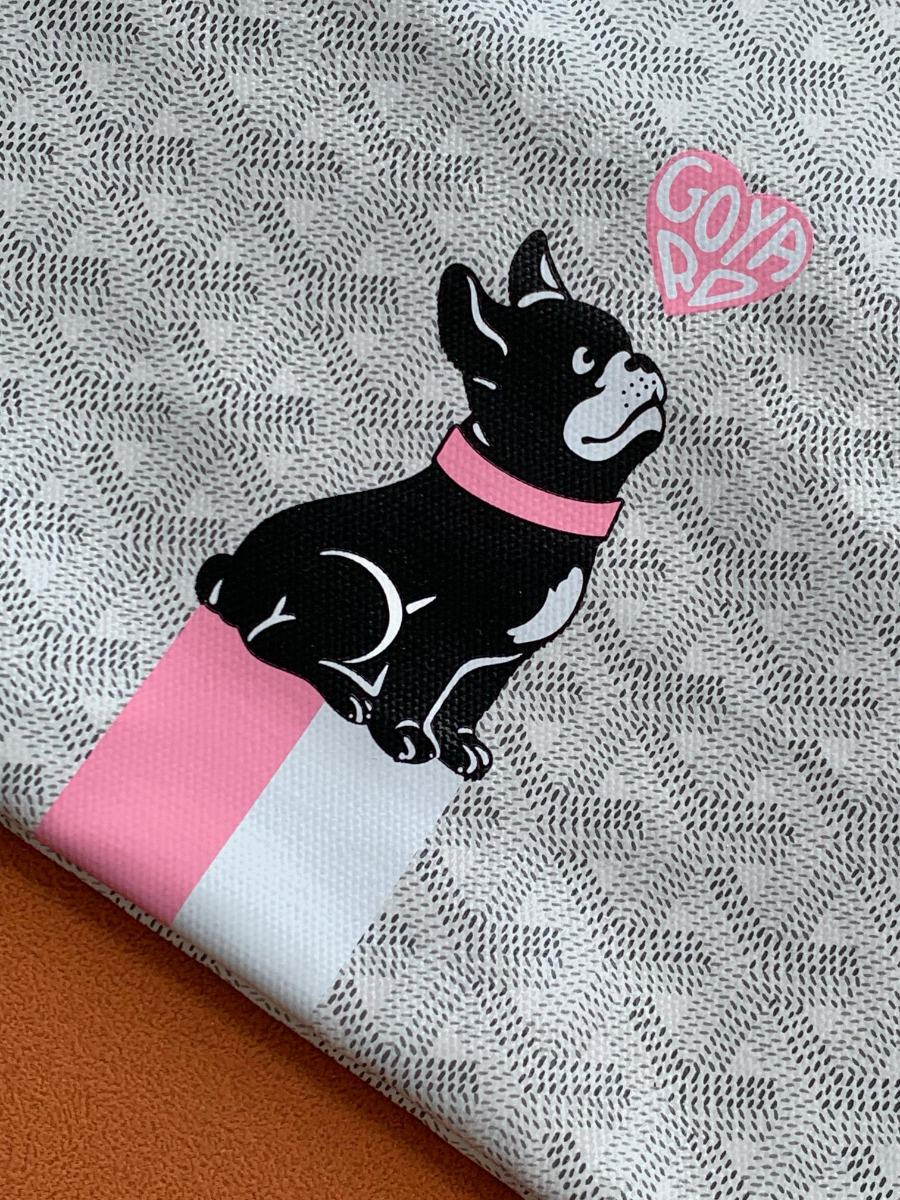 고야드 투견 강아지 호보백 화이트 271542cm 8120 Goyard6.jpg