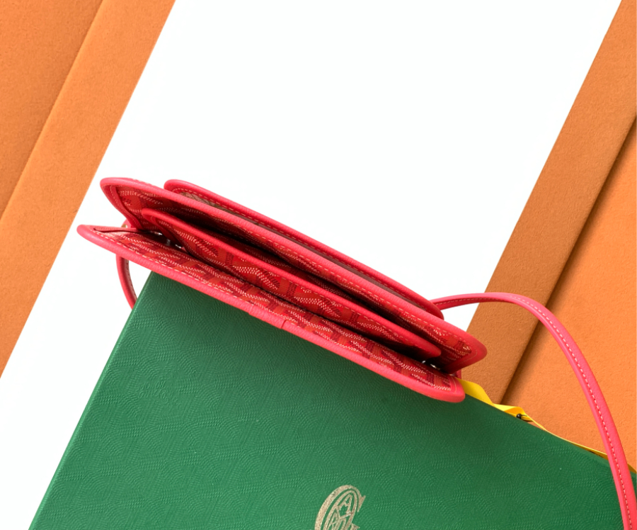 고야드 플뤼메 클러치 지갑 142.520.5cm 레드6.jpg